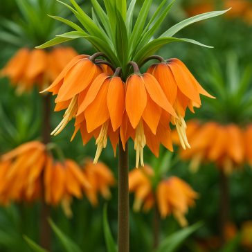 Fritillaria Aurora (császárkorona) 1 db virághagyma (KP)