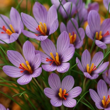 Őszi sáfrány – Crocus sativus - 15 db/csomag