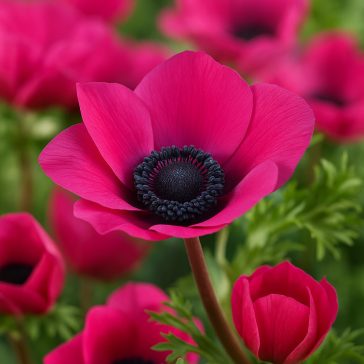   Koronás szellőrózsa – Sylphide (Anemone coronaria ‘Sylphide’) 10 db/csomag