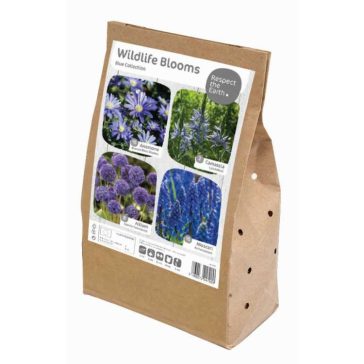   Wildlife Collection ‘Blue’ – Méhbarát kék virágkeverék (40 db virághagyma)