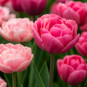   Tulipán válogatás – rózsaszín árnyalatokban 12 db/ csomag