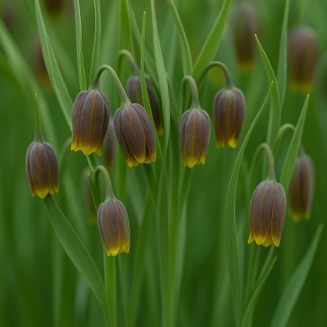   Asszír kockásliliom (Fritillaria uva-vulpis) – 12 db virághagyma  (KP)